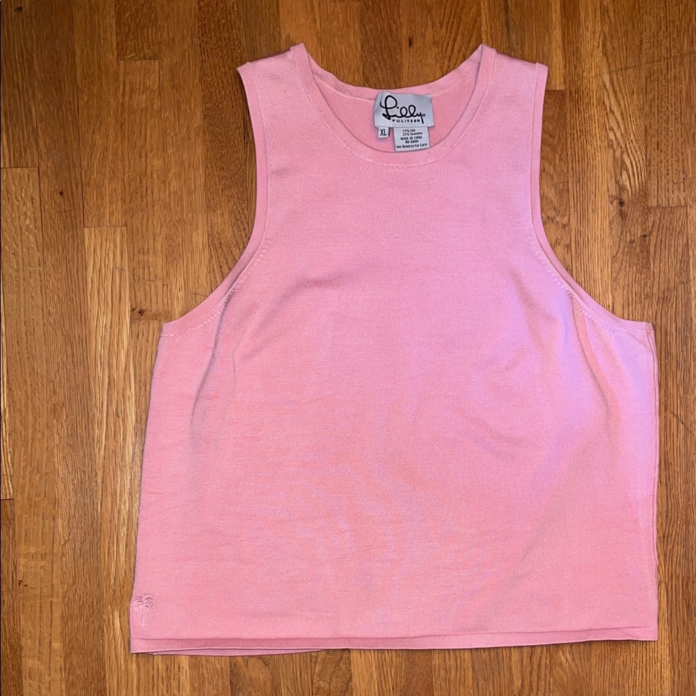 Lilly Pulitzer Pink Sleeveless Tank